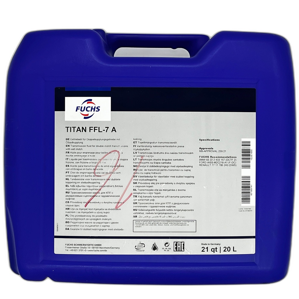 FUCHS TITAN FFL-7 A Can 20L