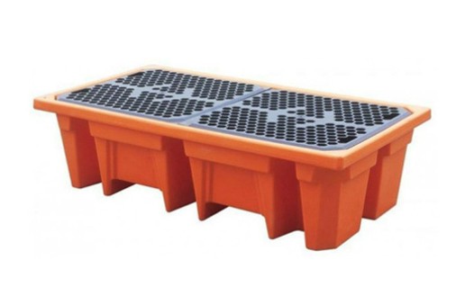 Spillsafe vatenlekbak 2 vaten