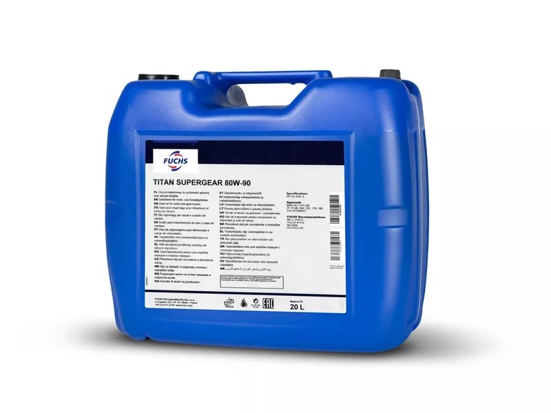 FUCHS TITAN SUPERGEAR MC 80W-90 Can 20L