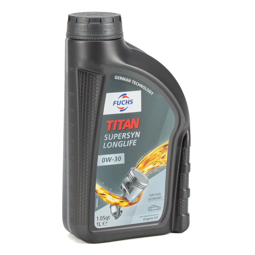 FUCHS TITAN SUPERSYN LONGLIFE 0W-30 1L (Uit doos van 12) 