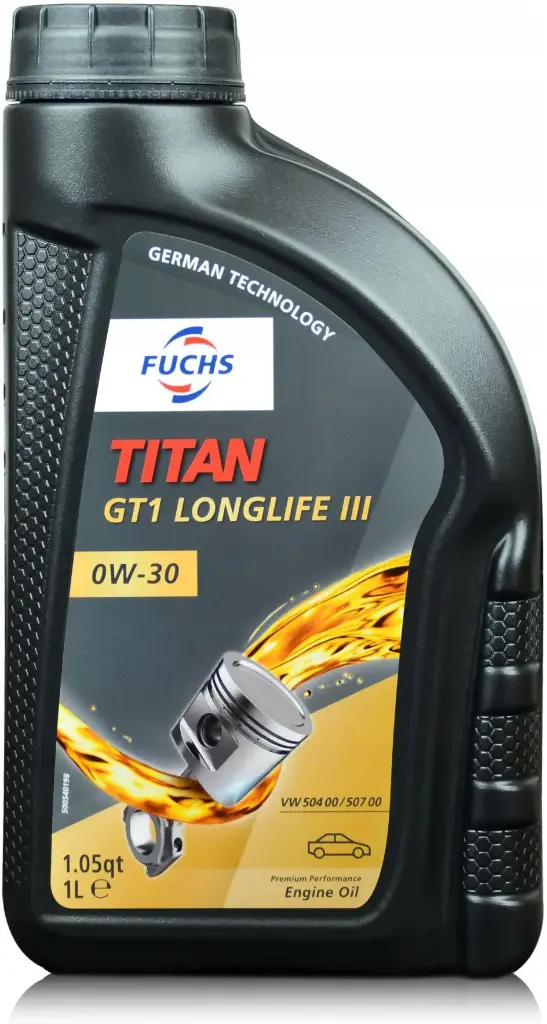 FUCHS TITAN GT1 LONGLIFE III 0W-30 1L (Uit doos van 12) 