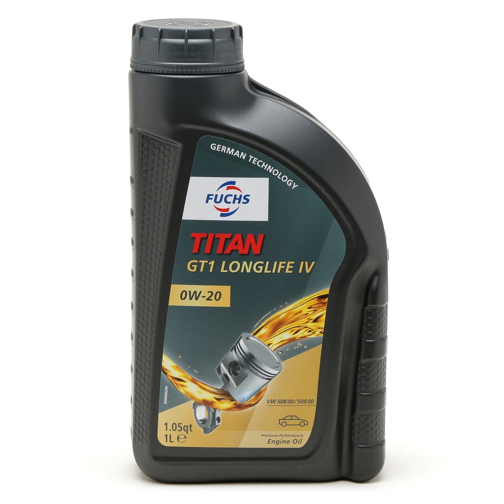 FUCHS TITAN GT1 LONGLIFE IV 0W-20 1L (Uit doos van 12) 