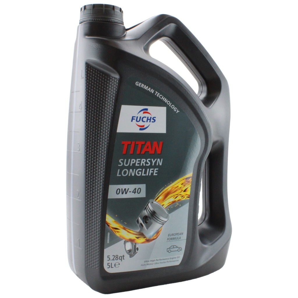 FUCHS TITAN SUPERSYN LONGLIFE 0W-40 5L (Uit doos van 3) 