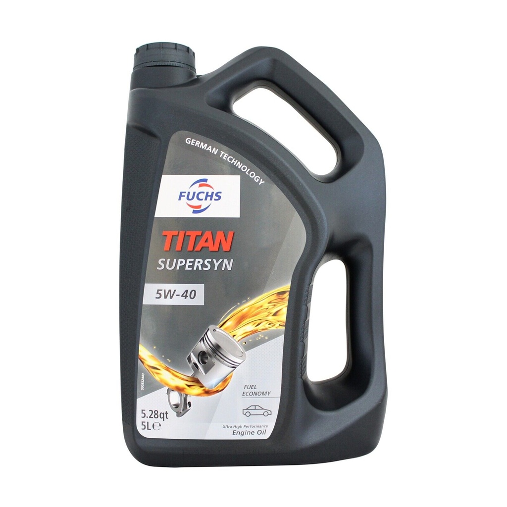 FUCHS TITAN SUPERSYN 5W-40 5L (Uit doos van 3) 