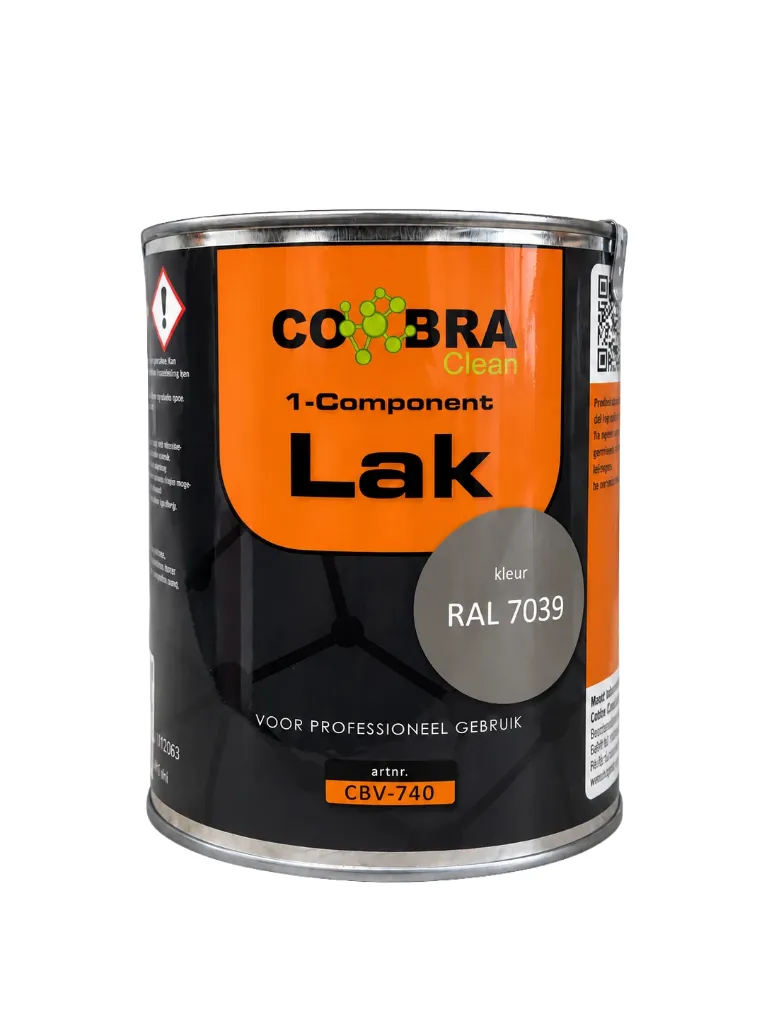 Cobra Clean 1 ltr Pot Grijs RAL 7039