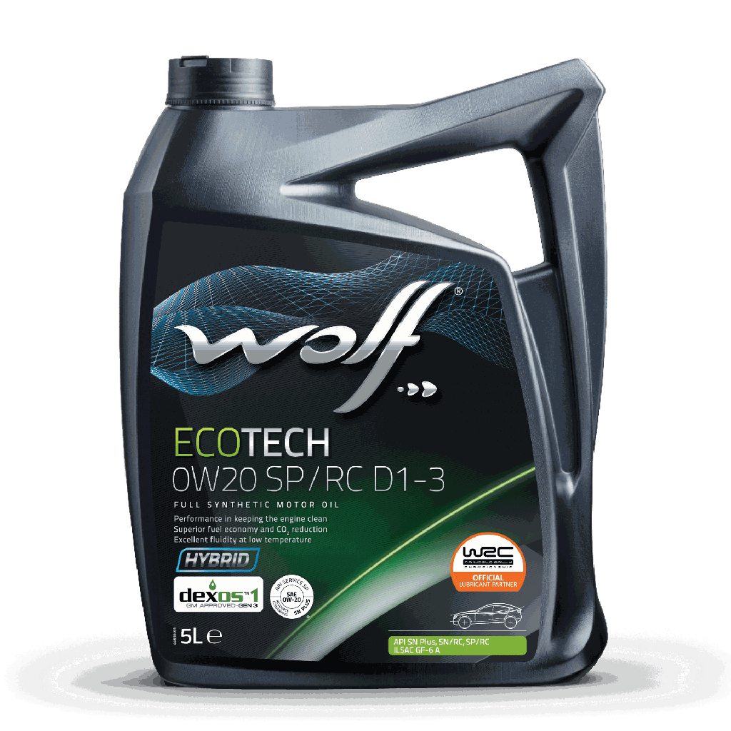 WOLF ECOTECH 0W20 SP/RC D1-3 5L