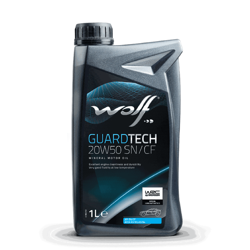 WOLF GUARDTECH 20W50 SN/CF 1L