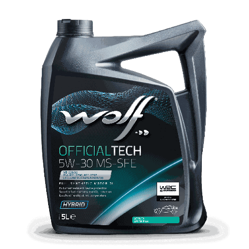 [1053228] WOLF OFFICIALTECH 5W-30 MS-SFE 5L