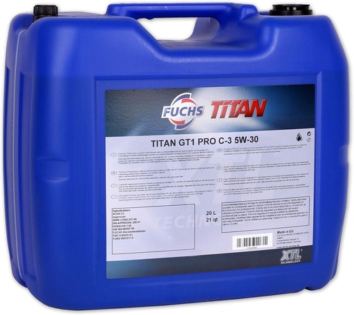 [600935856] FUCHS TITAN GT1 PRO C-3 5W-30 Can 20L