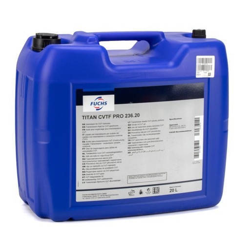 [601776984] FUCHS TITAN CVTF PRO 236.20 Can 20L