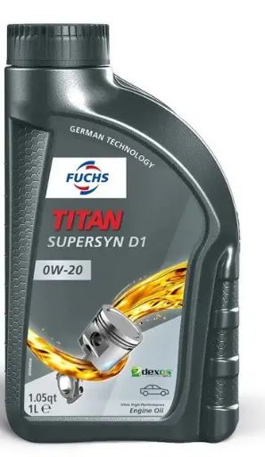[602175311] FUCHS TITAN SUPERSYN D1 0W-20 5L (Uit doos van 3) 