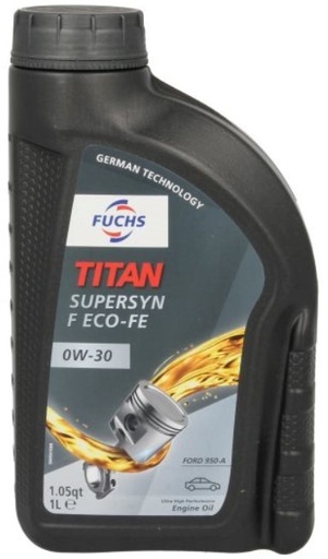 [602010377] FUCHS TITAN SUPERSYN F ECO-FE 0W-30 1L (Uit doos van 12) 