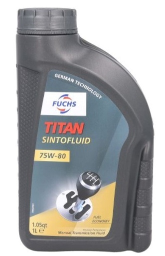 [602072726] FUCHS TITAN SINTOFLUID 75W-80 1L (Uit doos van 12) 