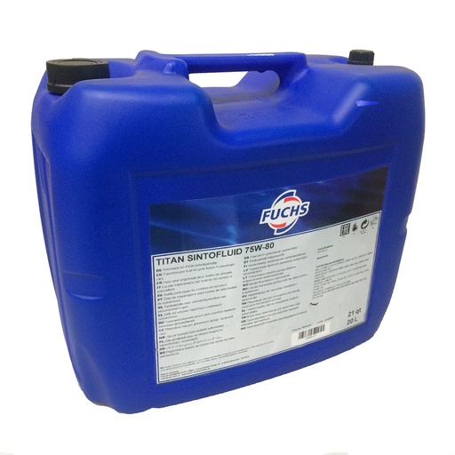 [602070654] FUCHS TITAN SINTOFLUID 75W-80 Can 20L