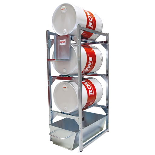 [80516-710-99] ROWE VATEN REK 3x60L MET LEKBAK STAAND