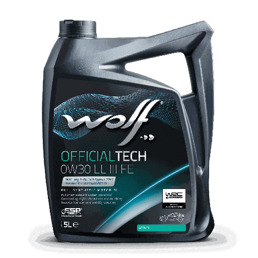 [1044344] WOLF OFFICIALTECH 0W30 LL III FE 5L