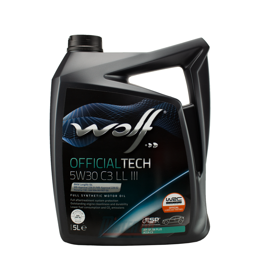 WOLF VITALTECH 5W30 GAS 5L